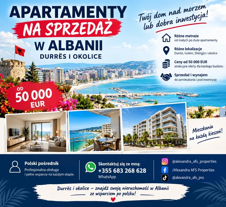 NIERUCHOMOSCI W ALBANII - DURRES I OKOLICE | SPRZEDAZ I WYNAJEM
