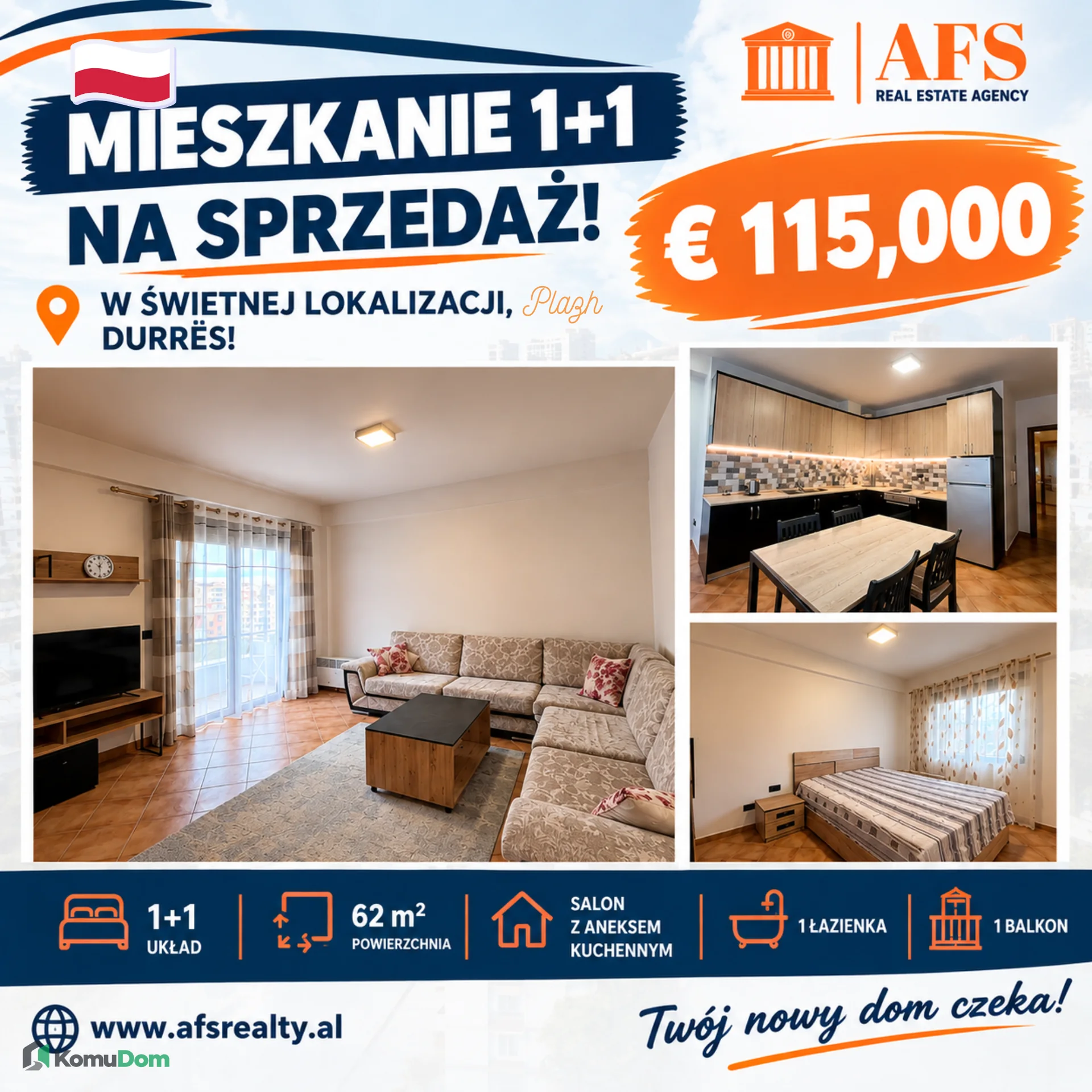NIERUCHOMOSCI W ALBANII - DURRES I OKOLICE | SPRZEDAZ I WYNAJEM — zdjęcie 2